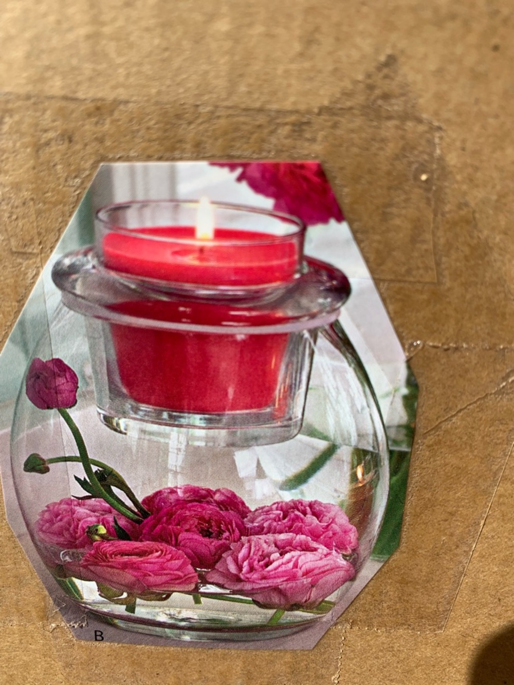 PartyLite Clearly Creative Essential jar holder.